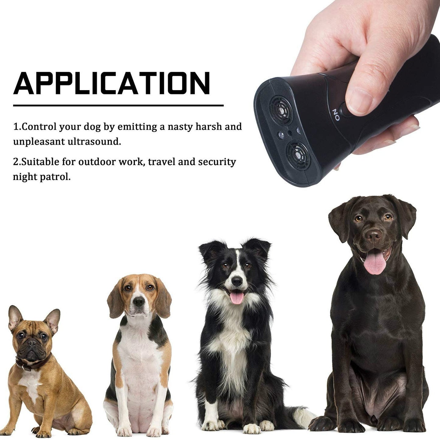 👪¡Este repelente ultrasónico para perros puede protegerlo a usted y a su familia!
