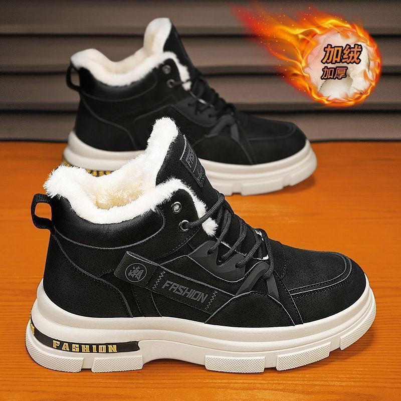👞【45% zniżki】【39-44】2024 nowe męskie zimowe, pogrubione, aksamitne, ciepłe buty Martin