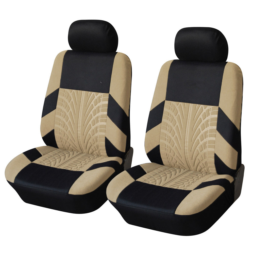 🚗🚗【Oferta ograniczona czasowo】2025 nowy modny uniwersalny miękki skórzany zestaw pokrowców na siedzenia samochodowe-3988584