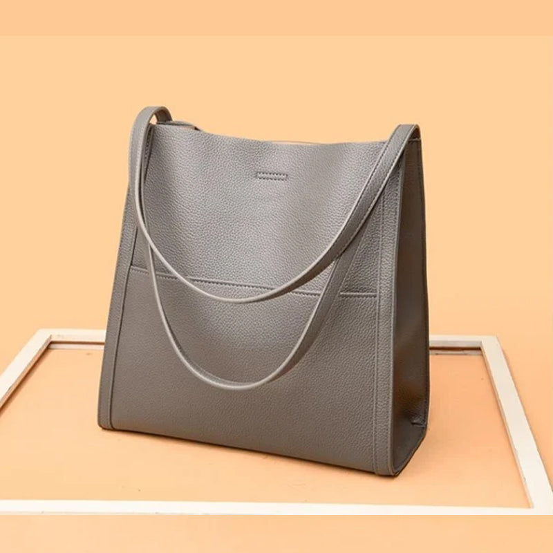 🔥👜👜【Nowość zimowa】Duża pojemność torba skórzana na ramię-3887362