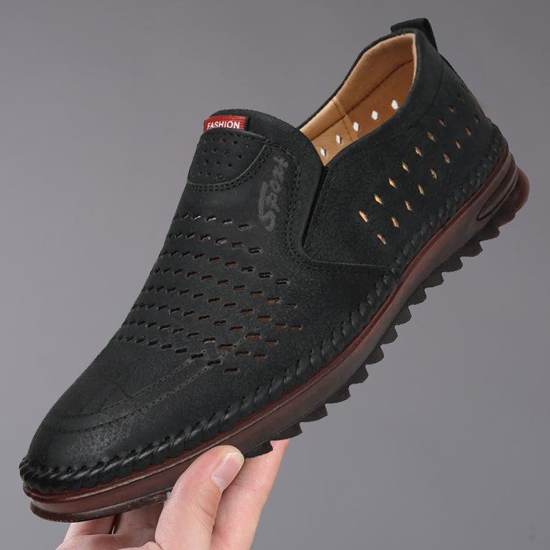 【39-44】 Ręcznie robione skórzane męskie buty outdoorowe-3981026