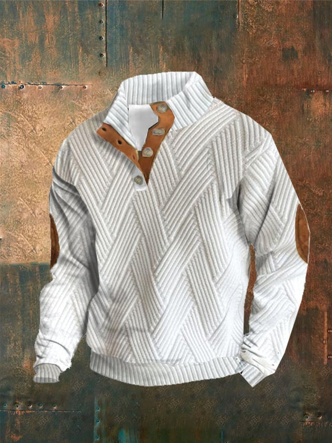 【Gorąca wyprzedaż】【S-5XL】Męskie aksamitne topy na zimę-3794227