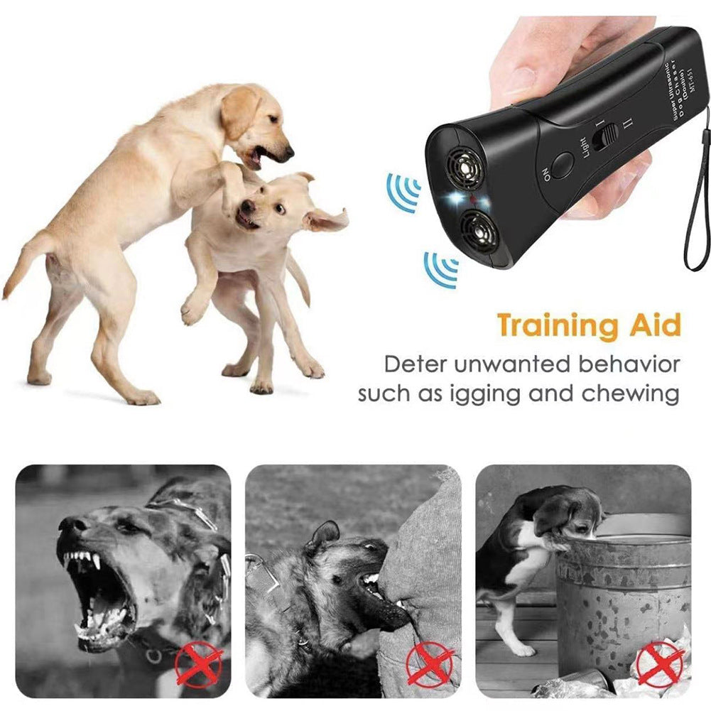 👪¡Este repelente ultrasónico para perros puede protegerlo a usted y a su familia!