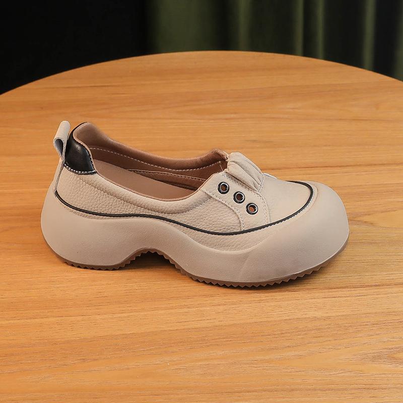 🔥【35-40】👟nowe, modne, wygodne buty z prawdziwej skóry-3894976