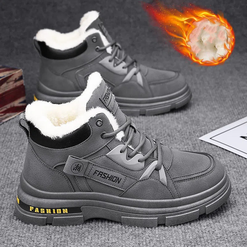 👞【45% zniżki】【39-44】2024 nowe męskie zimowe, pogrubione, aksamitne, ciepłe buty Martin