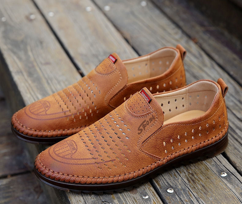 【39-44】2025 Ręcznie robione skórzane męskie buty outdoorowe