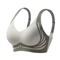 😍【Oryginalna zniżka fabryczna 45%】Sutien pentru femei fără sârmă, dintr-o bucată❤️【40-85KG】