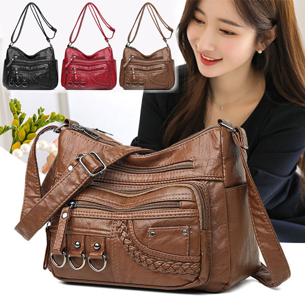 💥【50% zniżka na czas ograniczony】👜2025 nowa torba na ramię / crossbody z miękkiej skóry o dużej pojemności-3892992