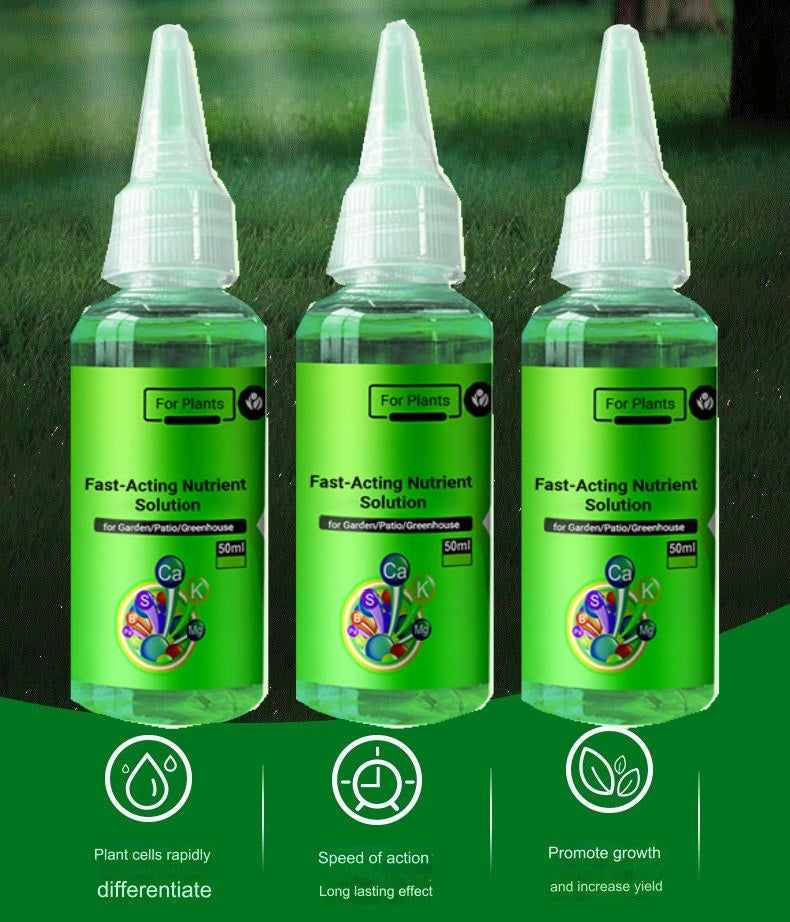 🌿 【Kup 3, otrzymaj 3 za darmo】【Made for EU Gardeners】 Szybko działający roztwór składników odżywczych dla roślin - uniwersalny środek ukorzeniający dla wszystkich roślin (50% zniżki)