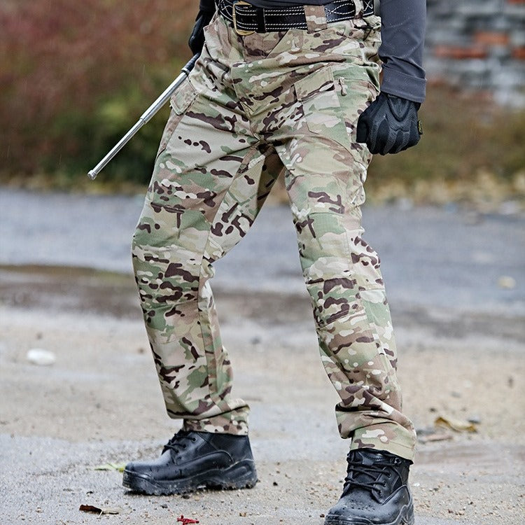 🔥【S-6XL】Męskie spodnie cargo, spodnie wojskowe ❤️(40-105 kg)-3923596