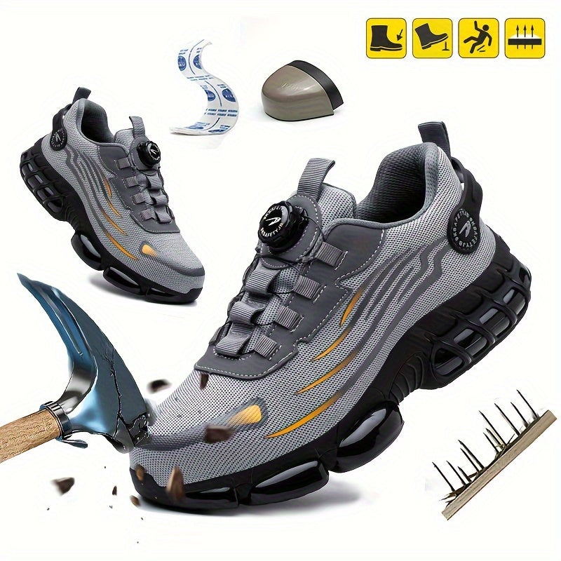 🥾🔥Buty robocze Knauf, odpowiednie do codziennego użytku, odporne na uderzenia i przebicia, ze stalowym noskiem, wygodne obuwie ochronne, antypoślizgowe.-3981910
