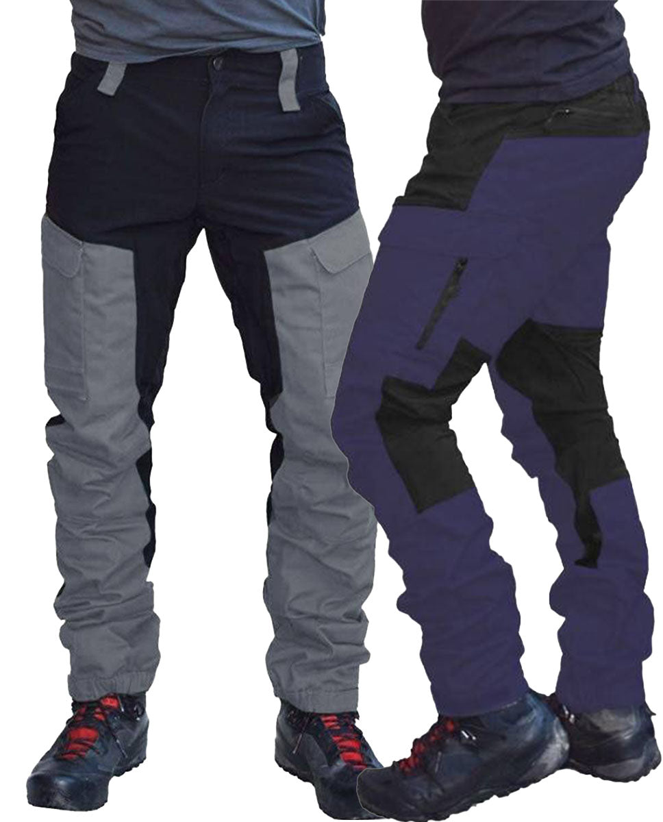 【Oryginalna zniżka fabryczna 45%】【S-5XL】Nowe, kolorowe, wodoodporne, wiatroszczelne i spodnie outdoorowe dla mężczyzn-3932154