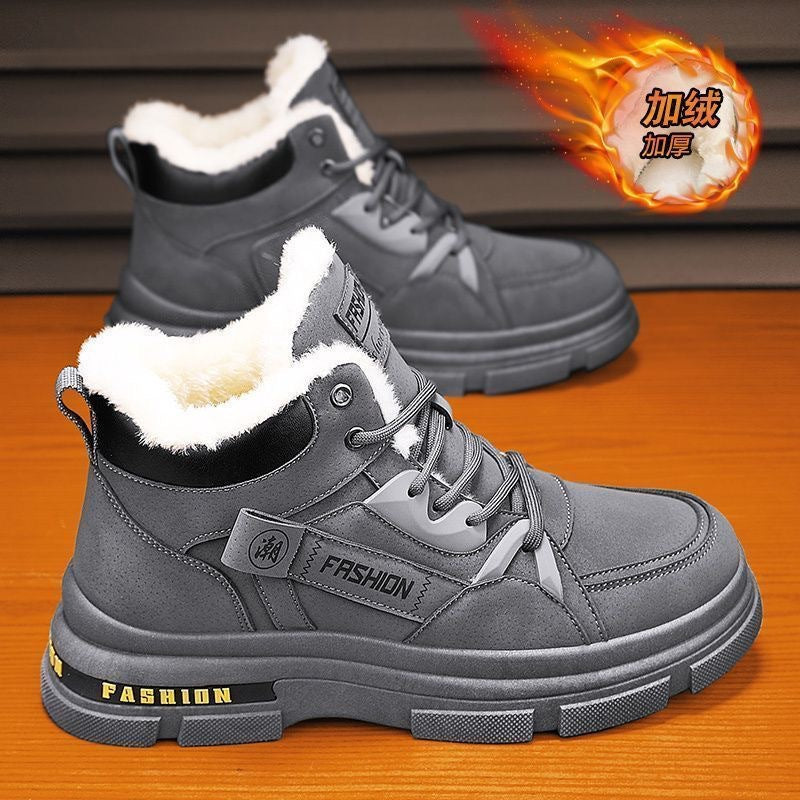 👞【45% zniżki】【39-44】2024 nowe męskie zimowe, pogrubione, aksamitne, ciepłe buty Martin