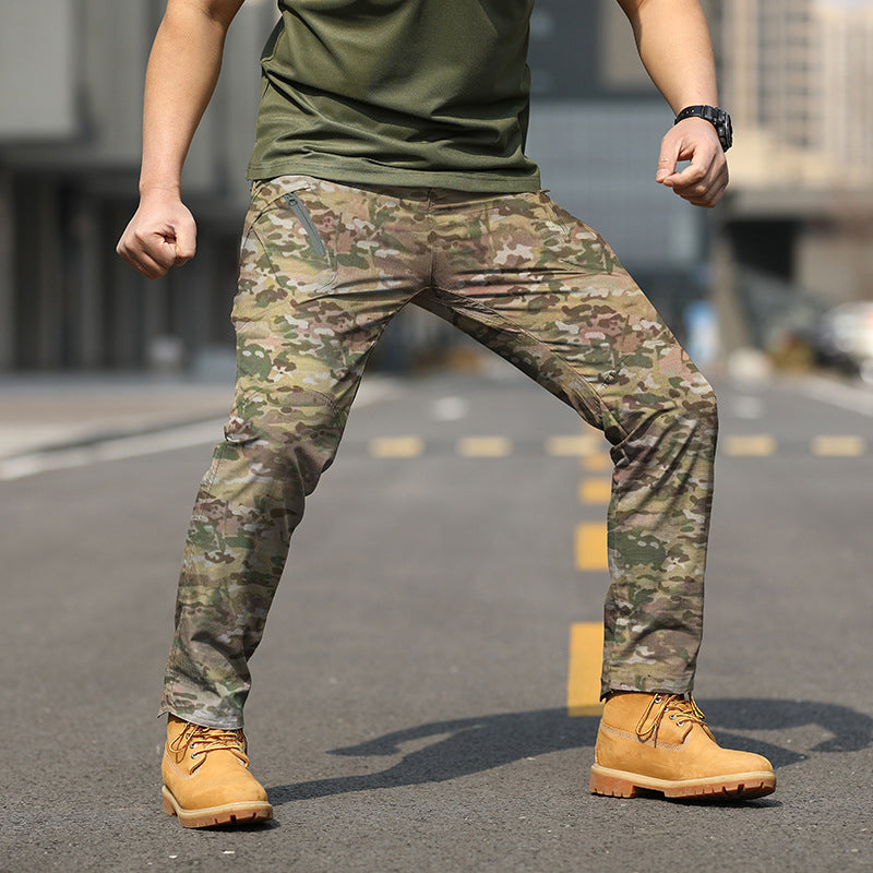 【Oryginalna zniżka fabryczna 45%】Męskie Casual Męskie Wodoodporne Wodoodporne Outdoor Trekking Taktyczne Spodnie SWAT.