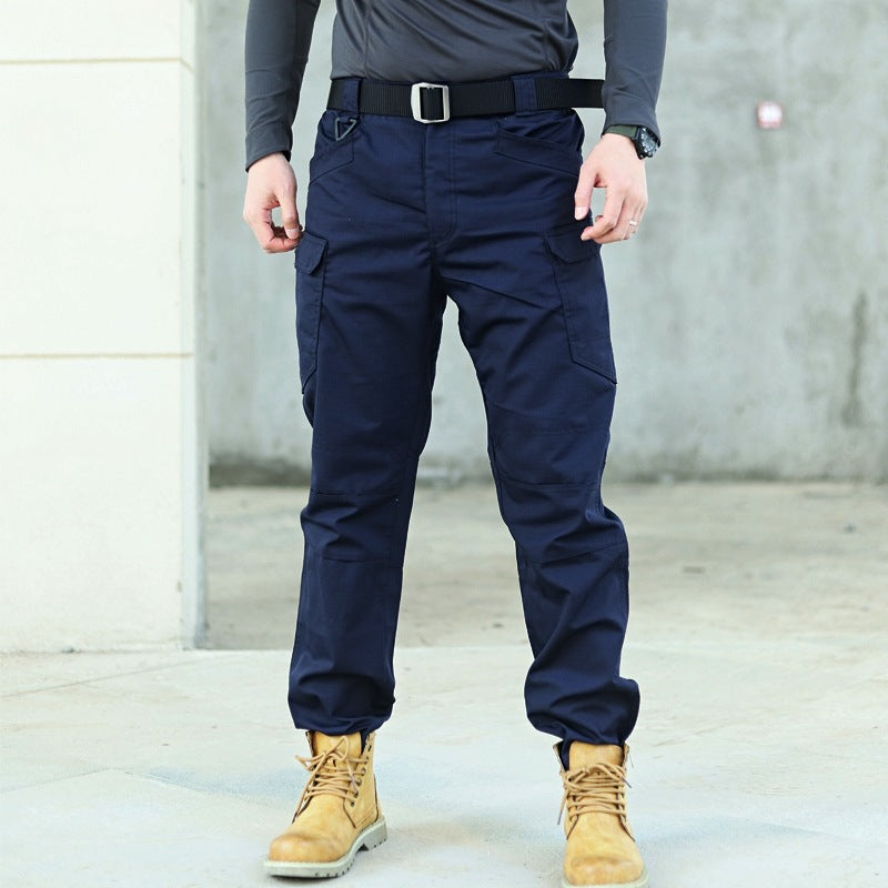 🔥【S-6XL】Męskie spodnie cargo, spodnie wojskowe ❤️(40-105 kg)-3923596