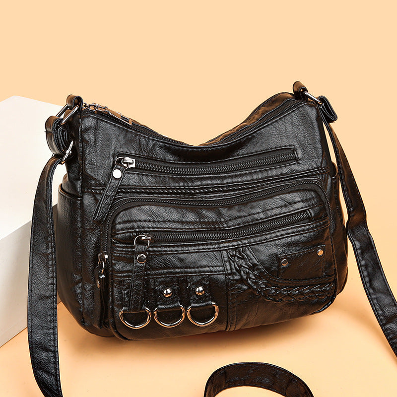💥【50% zniżka na czas ograniczony】👜2025 nowa torba na ramię / crossbody z miękkiej skóry o dużej pojemności-3892992