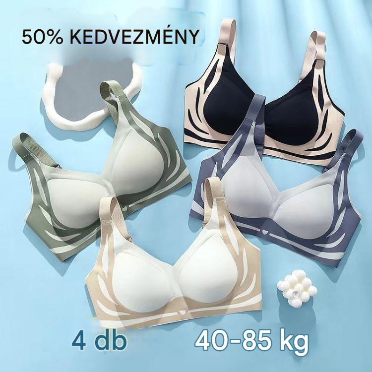 đă4 darabăNĆi egyrĂ©szes vezetĂ©k nĂ©lkĂŒli melltartĂłâ€ïžă40-85kgă-3900254