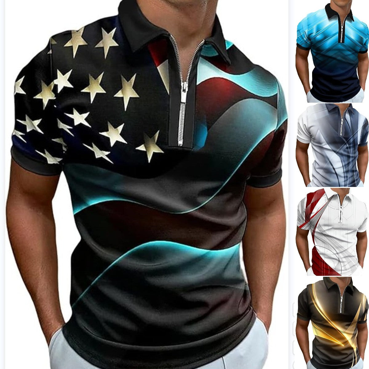 【50% zniżki】【S-6XL】😎2024 nowa męska koszulka polo z krótkim rękawem