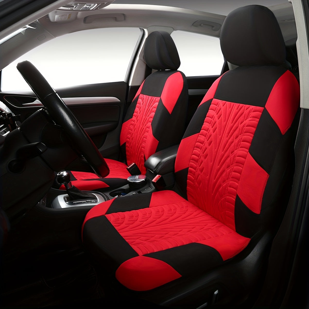 🚗🚗【Oferta ograniczona czasowo】2025 nowy modny uniwersalny miękki skórzany zestaw pokrowców na siedzenia samochodowe-3988584