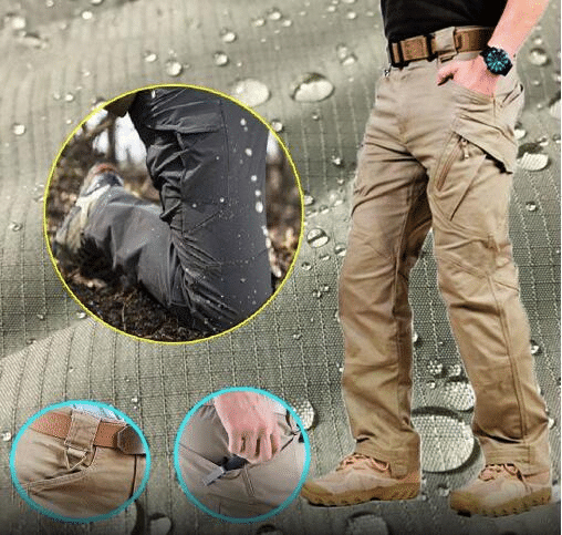 🔥【S-6XL】Męskie spodnie cargo, spodnie wojskowe ❤️(40-105 kg)-3923596