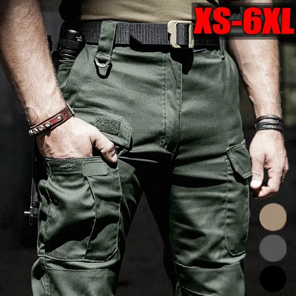 【Oryginalna zniżka fabryczna 45%】Męskie Casual Męskie Wodoodporne Wodoodporne Outdoor Trekking Taktyczne Spodnie SWAT.