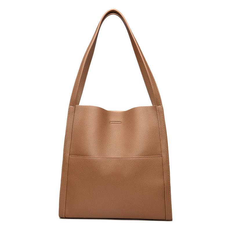 🔥👜👜【Nowość zimowa】Duża pojemność torba skórzana na ramię-3887362