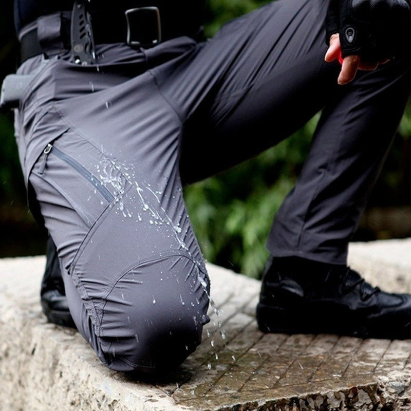 【Oryginalna zniżka fabryczna 45%】Męskie Casual Męskie Wodoodporne Wodoodporne Outdoor Trekking Taktyczne Spodnie SWAT.