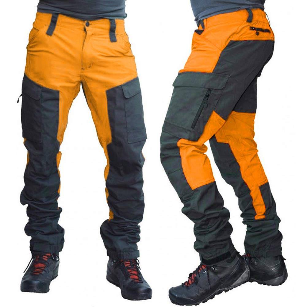 【Oferta tylko dzisiaj】【S-5XL】Nowe, kolorowe, wodoodporne, wiatroszczelne i spodnie outdoorowe dla mężczyzn-3907255