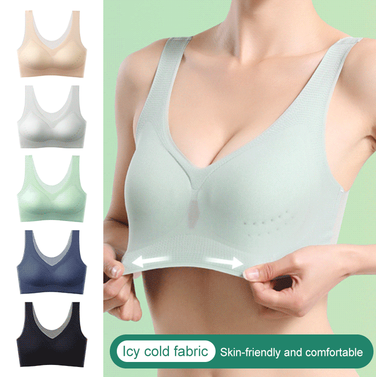 đăPack de 3ăSujetador sin aros para mujer, cĂłmodo y transpirable â¤ď¸ă40-120kgă