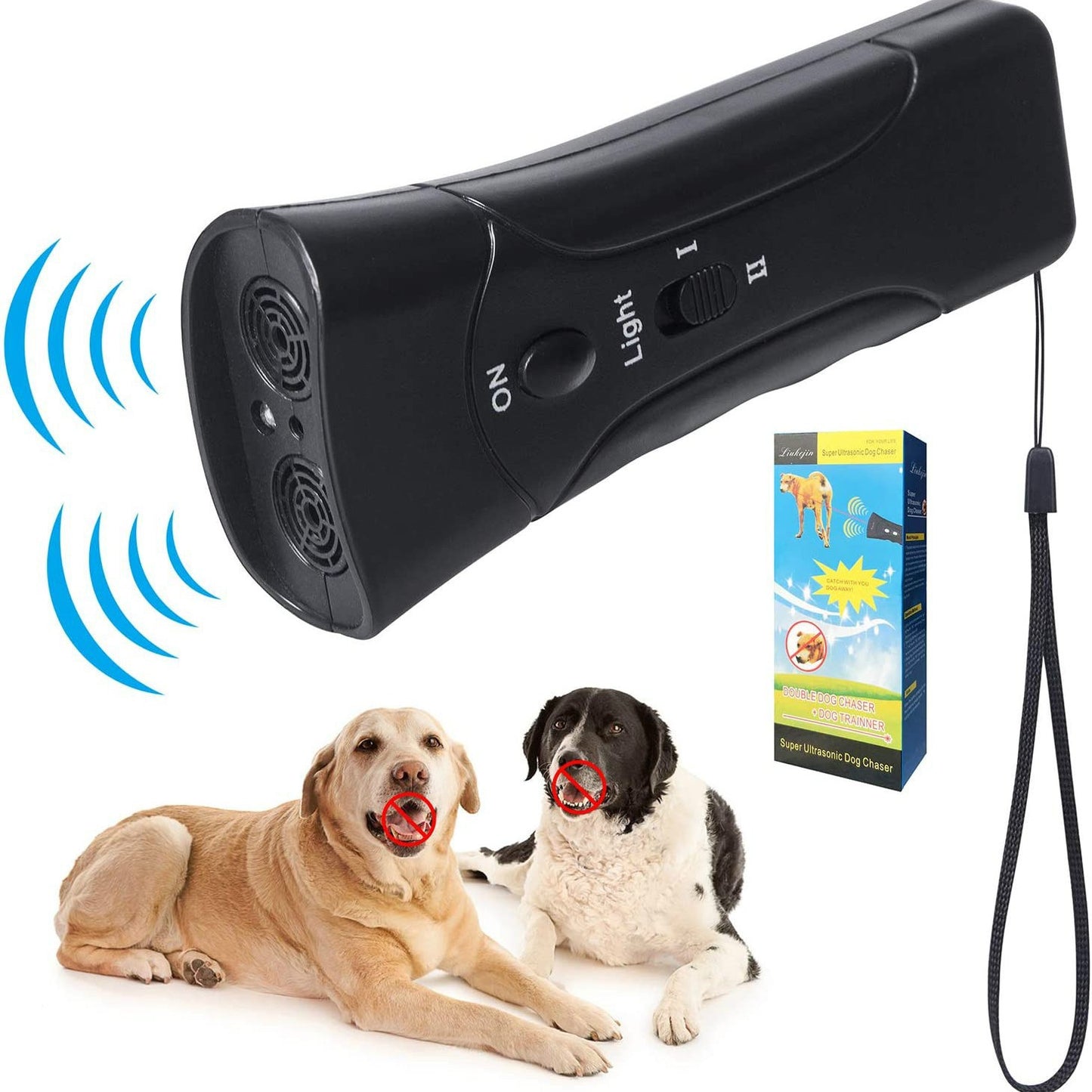 👪¡Este repelente ultrasónico para perros puede protegerlo a usted y a su familia!