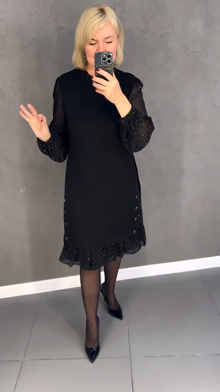 💖💖【S-5XL】🍁🍂Wysokiej jakości elegancka sukienka na jesień i zimę w nowym stylu