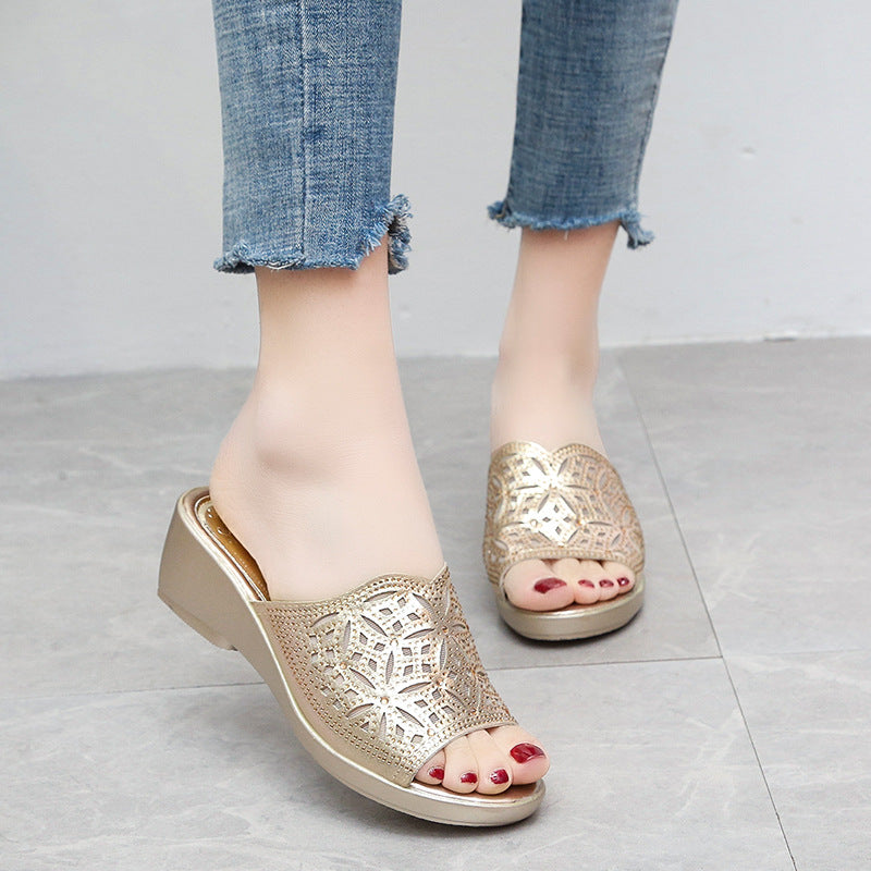 Rabat fabryczny 45%【35-42】Papuci papuci antiderapanti confortabili de vara pentru femei. Se potrivește piciorului elegant și confortabil.