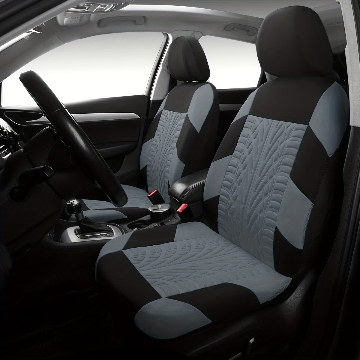 🚗🚗【Oferta ograniczona czasowo】2025 nowy modny uniwersalny miękki skórzany zestaw pokrowców na siedzenia samochodowe-3988584