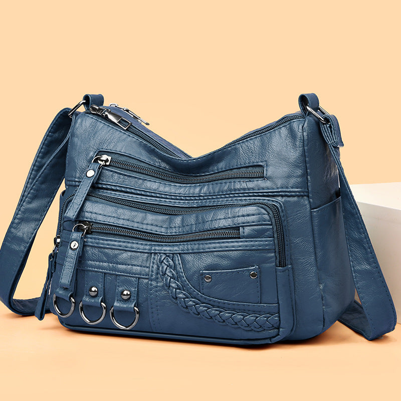 💥【50% zniżka na czas ograniczony】👜2025 nowa torba na ramię / crossbody z miękkiej skóry o dużej pojemności-3892992