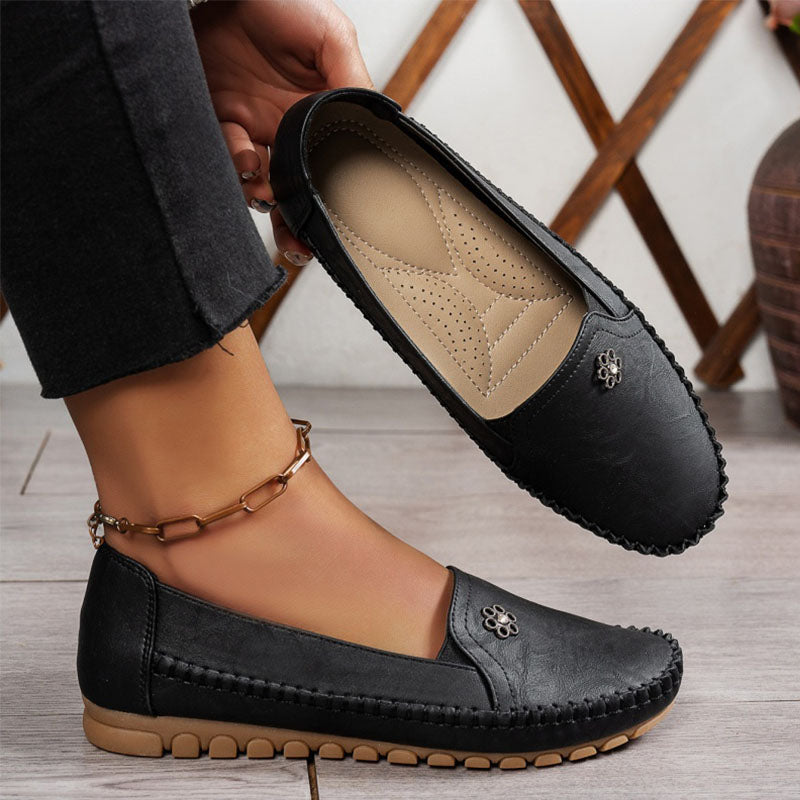 🔥【36-43】Pantofi de modă pentru femei din piele moale cu talpă moale