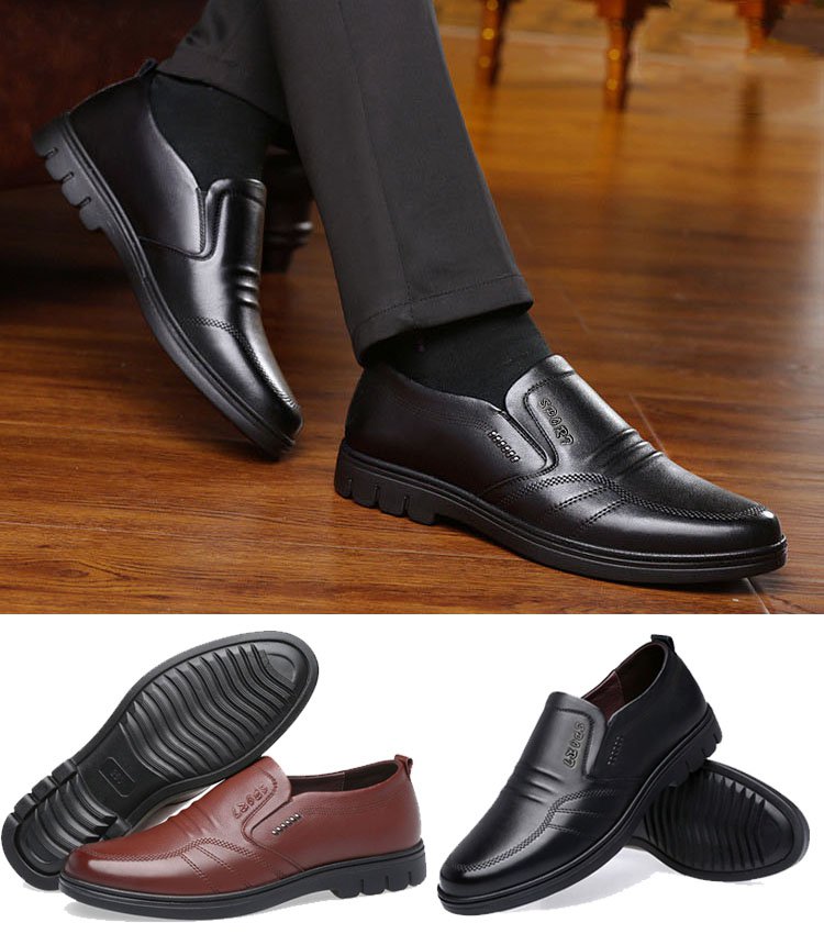 🔥【Rabat fabryczny 45%】【39-44】2025 Meskie skorzane buty biznesowe-3934230