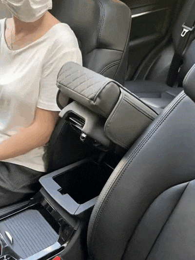 🚗🚗Wielofunkcyjny skórzany podłokietnik samochodowy trzy w jednym-3873827