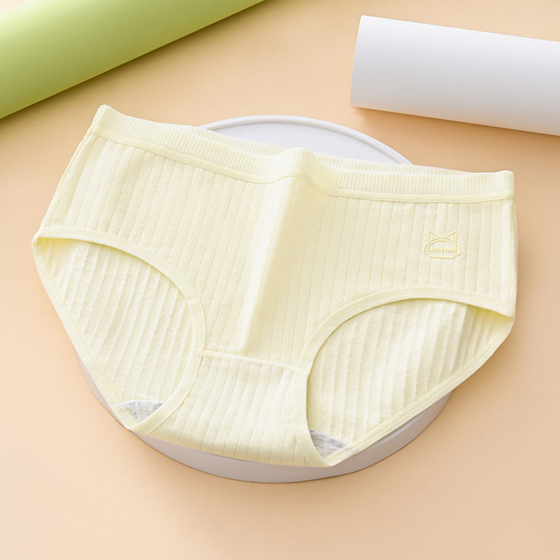【7 sztuk】Prosta, wysokiej jakości, antybakteryjna bielizna z wysokim stanem, odpowiednia dla kobiet o wadze 35-90Kg-3883782