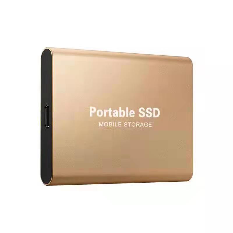 💻[Mały zewnętrzny dysk SSD] 📱Szybka prędkość transferu, mały rozmiar, lekka konstrukcja, odporna na wstrząsy, stabilna
