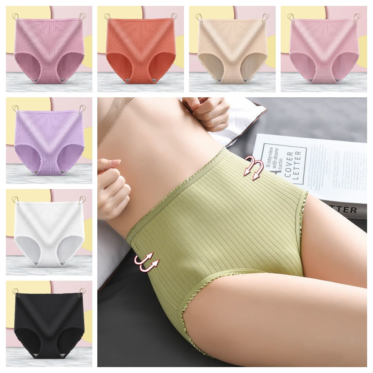 💖(8 sztuk) Ostatni dzień 50% zniżki na: Wodoodporną bieliznę antybakteryjną z wysokim stanem-3876828