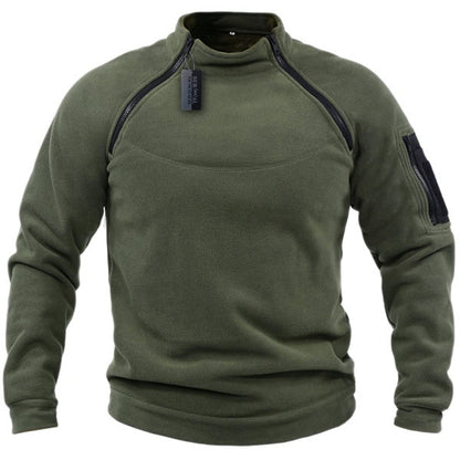 🎉✨【S-4XL】2025 nowa moda męska zimowa ciepła polarowa kurtka bazowa, bluza-3899102