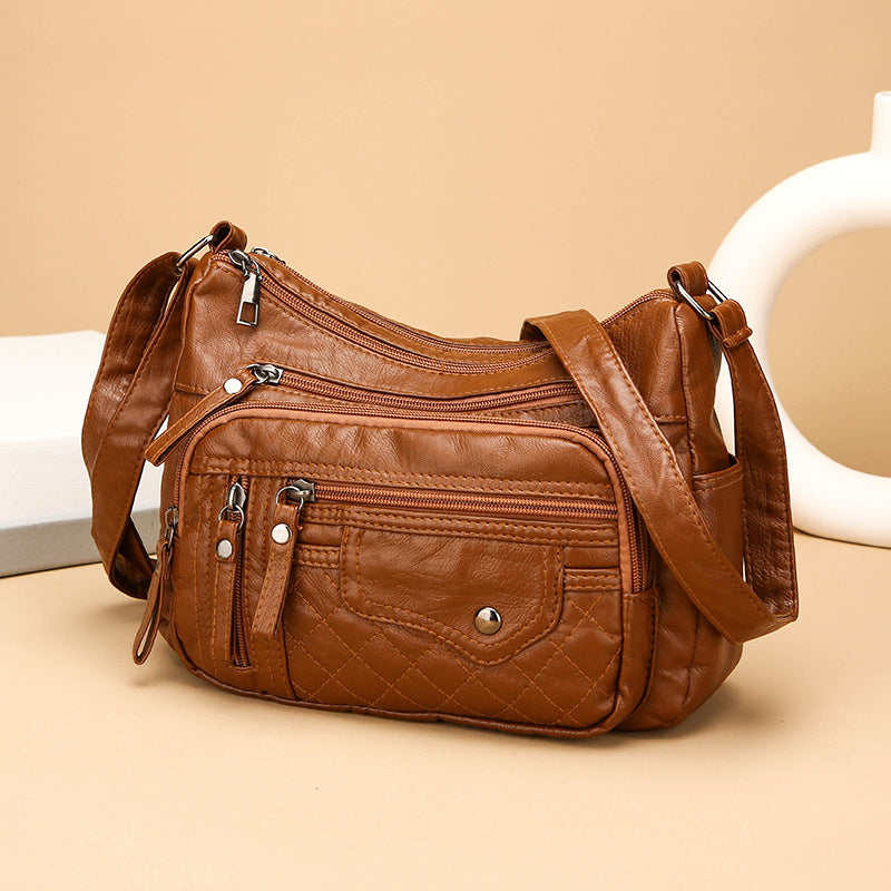 👜2024 nowa duża skórzana torba na ramię/torebka crossbody z miękkiej skóry-3834417