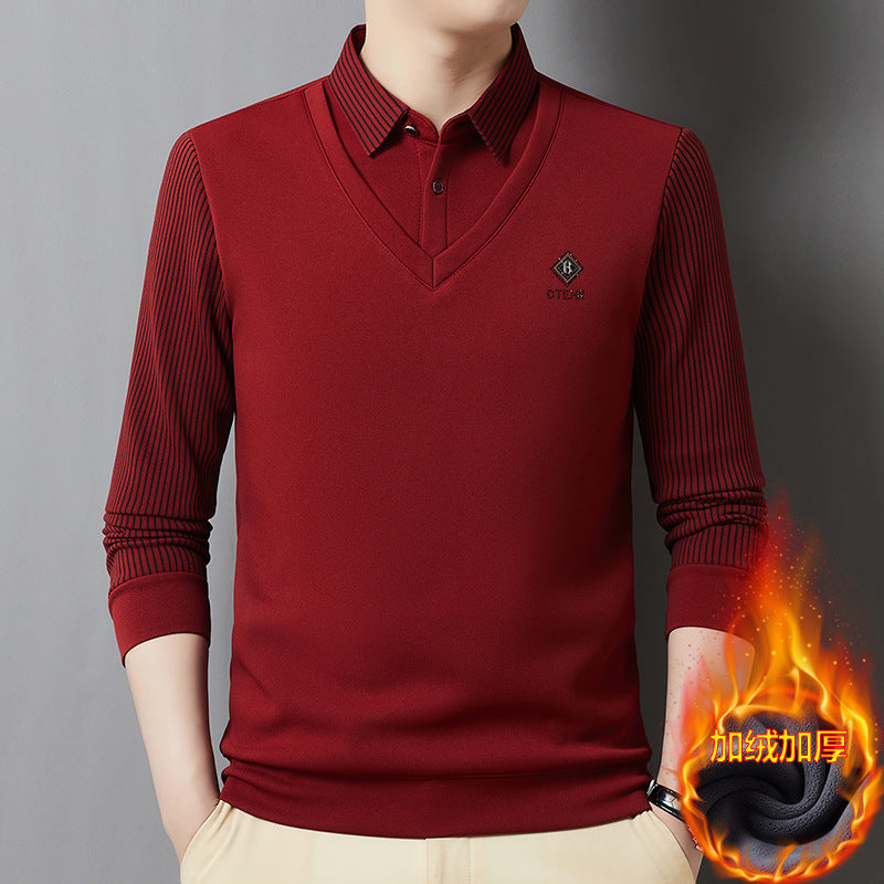 【M-4XL】Męski dwuczęściowy, ciepły top z kaszmiru premium-3812260