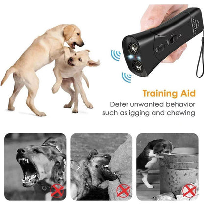 👪¡Este repelente ultrasónico para perros puede protegerlo a usted y a su familia!