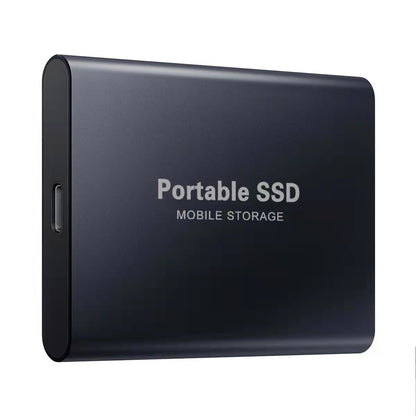 💻[Mały zewnętrzny dysk SSD] 📱Szybka prędkość transferu, mały rozmiar, lekka konstrukcja, odporna na wstrząsy, stabilna