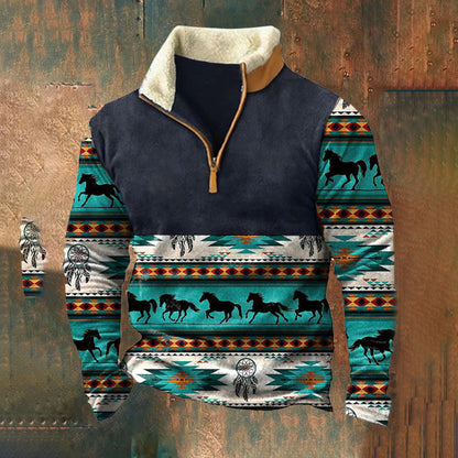 👕【49% ZNIŻKI】【S-4XL】2024 Jesienno-zimowy męski modny, ciepły sweter z długim rękawem i nadrukiem 3D-3856917