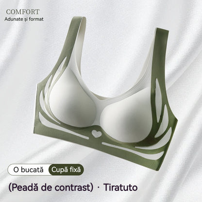 😍【4 darab】Női egyrészes vezeték nélküli melltartó❤️【40-85kg】-3900254