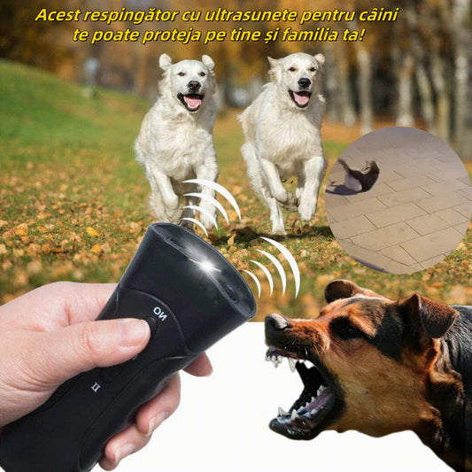 👪¡Este repelente ultrasónico para perros puede protegerlo a usted y a su familia!
