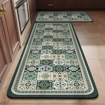 💥💥【40*60+40*120cm】【Tylko teraz: -40%】Maty antypoślizgowe i bardzo chłonne do kuchni i łazienki-3883145