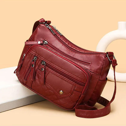 👜2024 nowa duża skórzana torba na ramię/torebka crossbody z miękkiej skóry-3834417